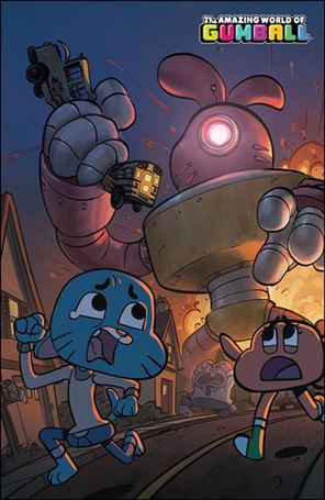 Amazing World of Gumball issue 4-C Justin Oaksford 1:20 Cover