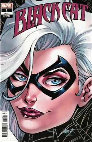 Black Cat (2021) issue 1-E Todd Nauck Marvel Headshot Cover