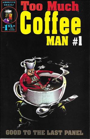 Too Much Coffee Man (1993) issue 1-C