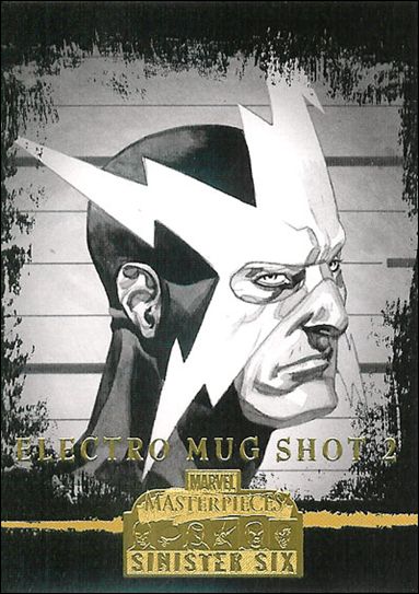 2008 Marvel Masterpieces: Series 3 (Base Set) card 78 Electro Mug Shot 2