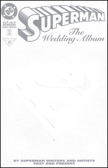 Superman: The Wedding Album issue 1-E DC Universe UPC (2nd Printing)