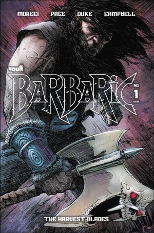 Barbaric: The Harvest Blades issue 1-B Richard Pace Cover