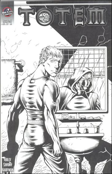 Totem issue 2-B Black and White Cover