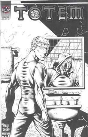 Totem issue 2-B Black and White Cover