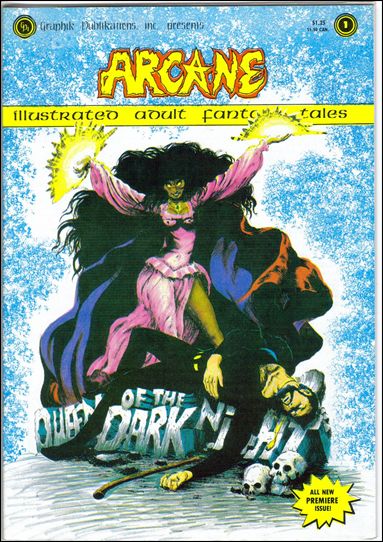 Arcane: Queen of the Dark Night issue 1 Frank Turner-cover artist