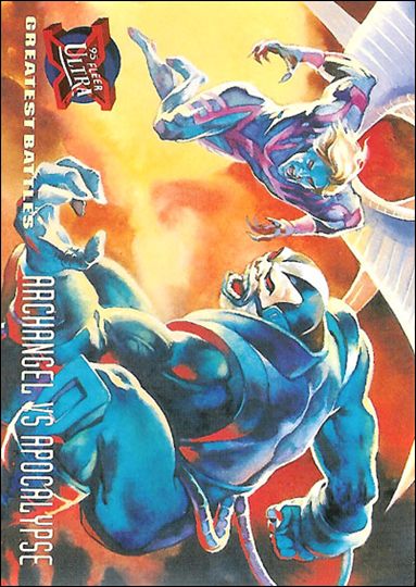 1995 Fleer Ultra X-Men (Base Set) card 126 Archangel vs Apocalypse