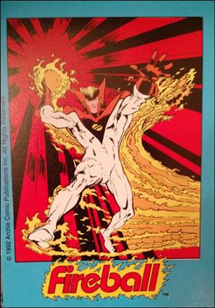 Impact Comics (Promo) card 7 Fireball
