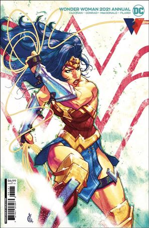 Wonder Woman 2021 Annual issue 1-B Carlos D'Anda Cardstock Cover