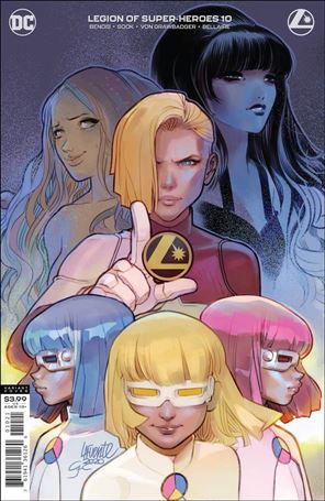 Legion of Super-Heroes (2020) issue 10-B Darko Lafuente Cover