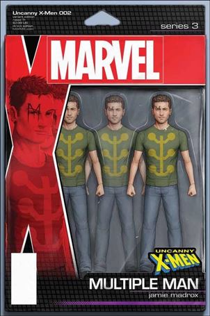 Uncanny X-Men (2019) issue 2-B John Tyler Christopher Action Figure Cover