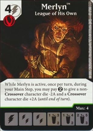 DC Comics Dice Masters Green Arrow and The Flash card 67 Merlyn: League of his Own