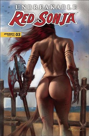 Unbreakable Red Sonja issue 3 Lucio Parrillo Cover