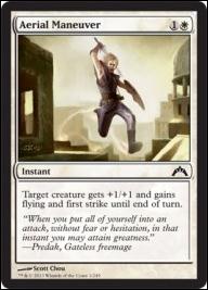 Magic the Gathering: Gatecrash (Base Set) card 1 Aerial Maneuver 