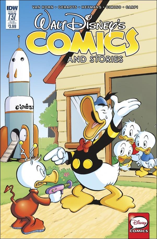 Walt Disney's Comics and Stories (2009) issue 737-B Subscription Cover