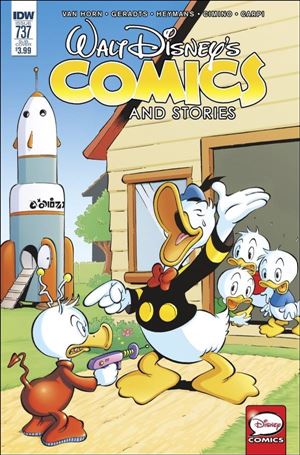 Walt Disney's Comics and Stories (2009) issue 737-B Subscription Cover