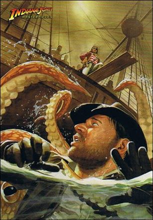 Indiana Jones Masterpieces (Base Set) card 75 Condemned by the Sea Witch