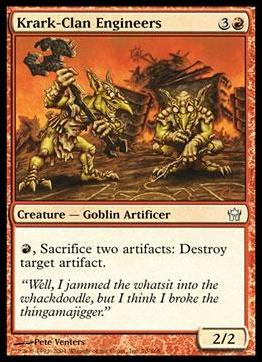 Magic the Gathering: Fifth Dawn (Base Set) card 70 Krark-Clan Engineers