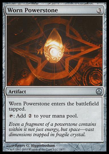 Magic the Gathering: Duel Decks: Phyrexia vs. the Coalition (Base Set) card 24 Worn Powerstone