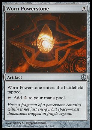Magic the Gathering: Duel Decks: Phyrexia vs. the Coalition (Base Set) card 24 Worn Powerstone