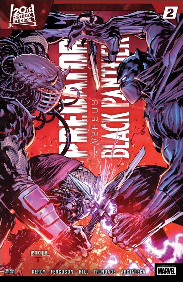 Predator vs. Black Panther issue 2 Ken Lashley Cover