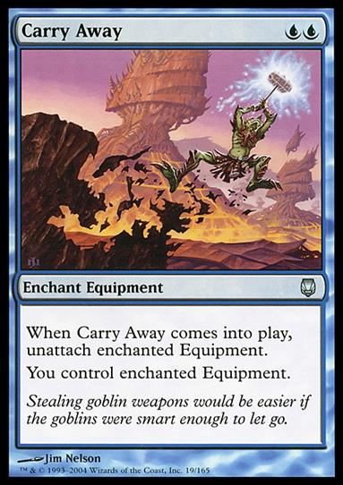Magic the Gathering: Darksteel (Base Set) card 19 Carry Away