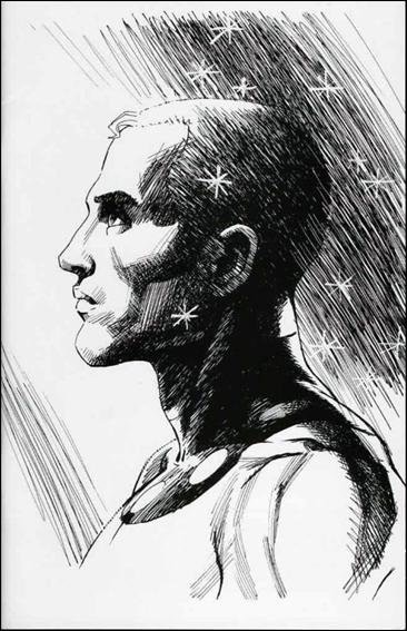 A1 Sketchbook issue nn-B Garry Leach Marvelman Virgin Sketch Cover