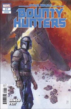 Star Wars: Bounty Hunters issue 37-D Alex Maleev Jango Fett Cover