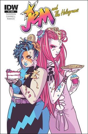 Jem and the Holograms issue 5 Sophie Campbell Cover