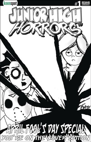 Junior High Horrors: April Fool's Special issue 1-C Rob Potchak 1:5 Cover