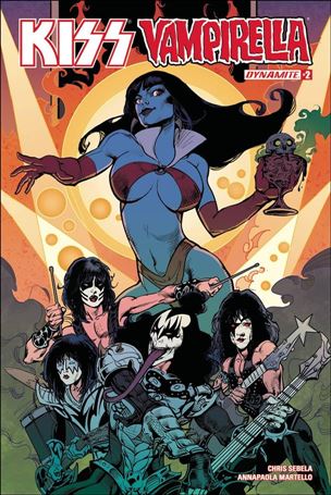 KISS / Vampirella issue 2-C Roberto Castro Cover