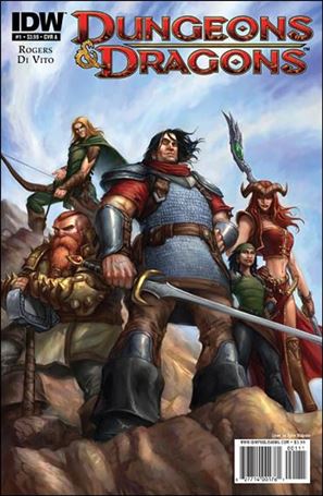 Dungeons & Dragons (2010) issue 1 Tyler Walpole Cover
