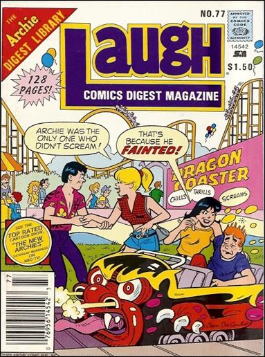Laugh Digest Magazine issue 77-B Canadian Price Cover