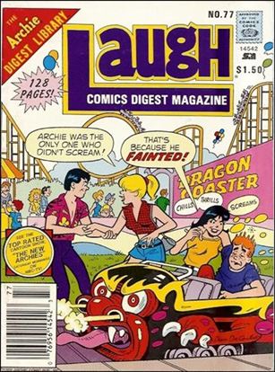 Laugh Digest Magazine issue 77-B Canadian Price Cover