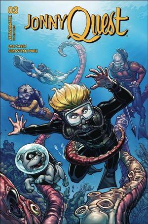 Jonny Quest (2024) issue 3 Chad Hardin Cardstock Cover