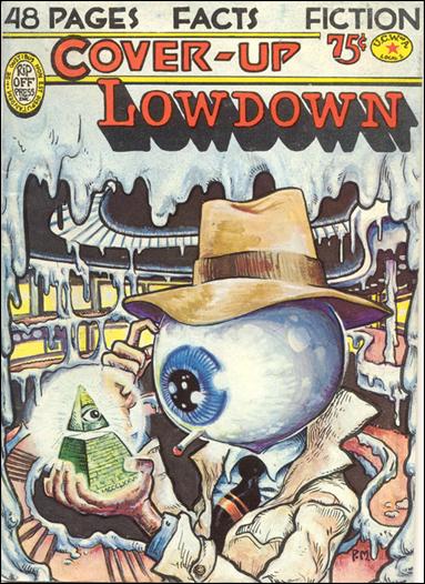 Cover-up Lowdown issue 1 Flip-book - has 2 covers (1 front & 1 back)