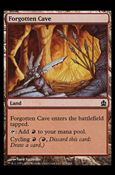 Magic the Gathering: Commander (Base Set) card 273 Forgotten Cave