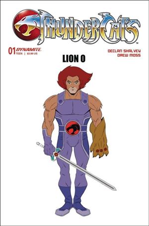 Thundercats (2024) issue 1-P Drew Moss 1:10 Design Cover