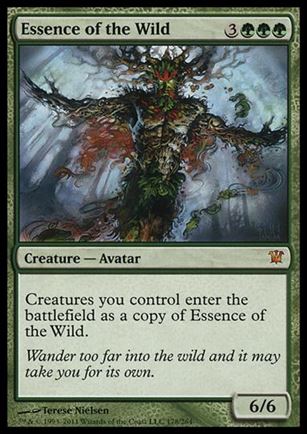 Magic the Gathering: Innistrad (Base Set) card 178 Essence of the Wild