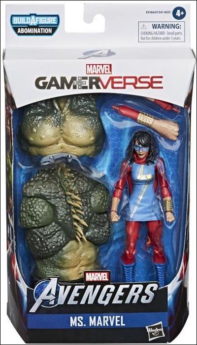 Marvel Legends Series: Avengers (Abomination Series) figure 3 Ms. Marvel