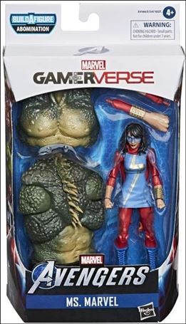 Marvel Legends Series: Avengers (Abomination Series) figure 3 Ms. Marvel