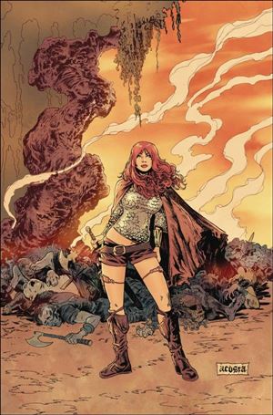 Immortal Red Sonja issue 8-I Dave Acosta 1:25 Virgin Cover