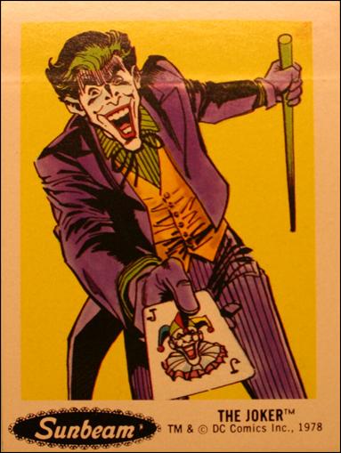 Sunbeam Bread DC Super Heroes Stickers (Base Set)  card 15