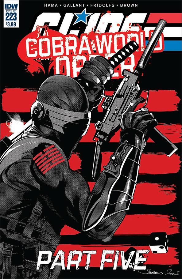 G.I. Joe: A Real American Hero issue 223 Stephen Mooney Cover