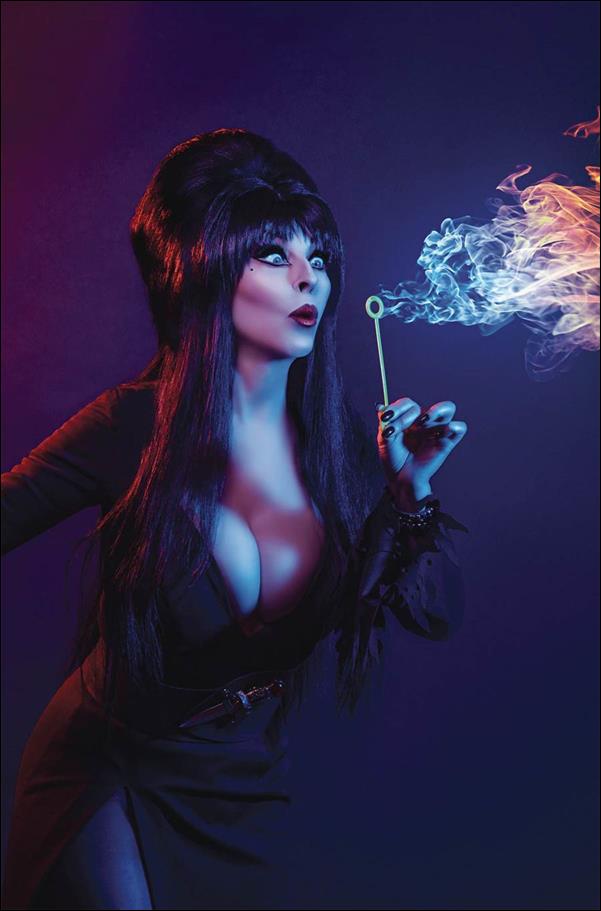 Elvira Meets Vincent Price issue 3-E 1:7 Virgin Photo Cover