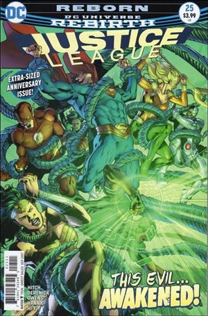 Justice League (2016) issue 25 Bryan Hitch Cover
