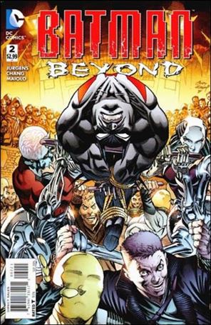 Batman Beyond (2015) issue 2-B Andy Kubert Cover