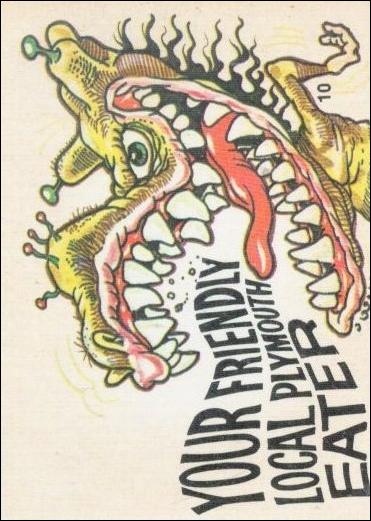 Fiends and Machines  (Base Set) card 10 Your Friendly Local Plymouth Eater 