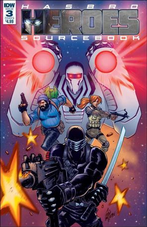 Hasbro Heroes Sourcebook issue 3-B Sam Lofti Subscription Cover