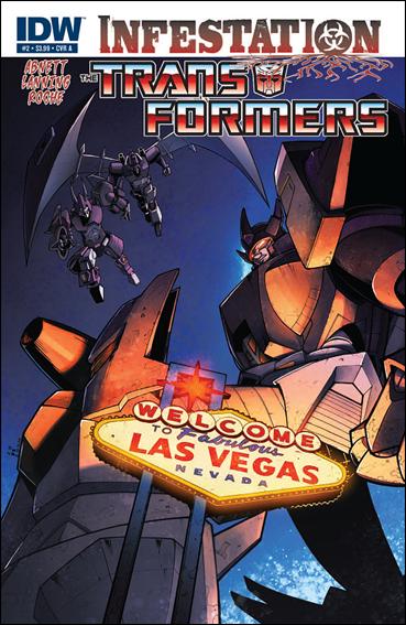 Transformers: Infestation issue 2 Nick Roche Cover