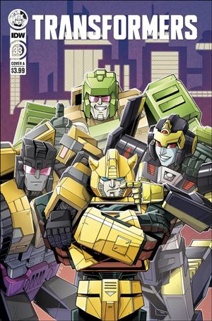Transformers (2019) issue 33 Ed Pirrie Cover